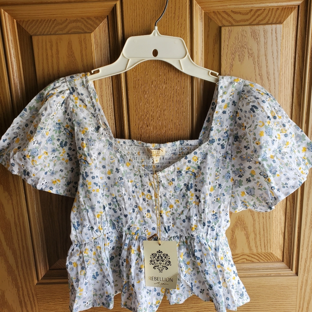 Rebellion Again Flowy Top